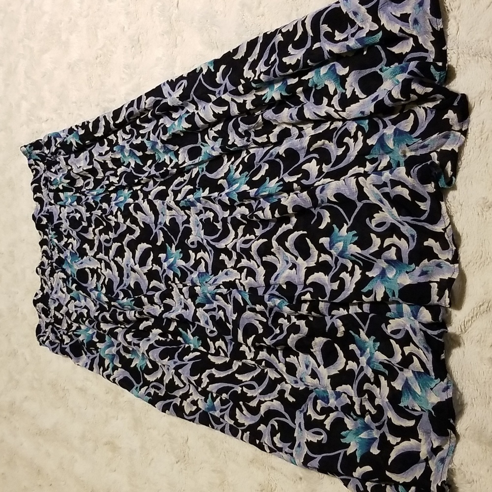 Anthony Richards Skirt Womens Size 1X Floral